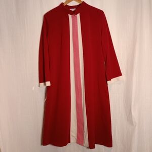Vintage JCPenney Zip Front Velour Robe